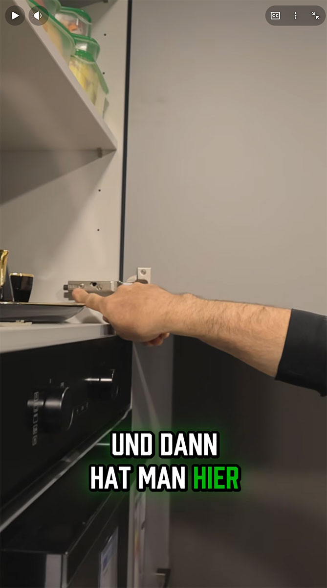 Scharniere einstellen