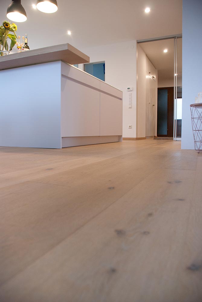 Küche weiß lackiert