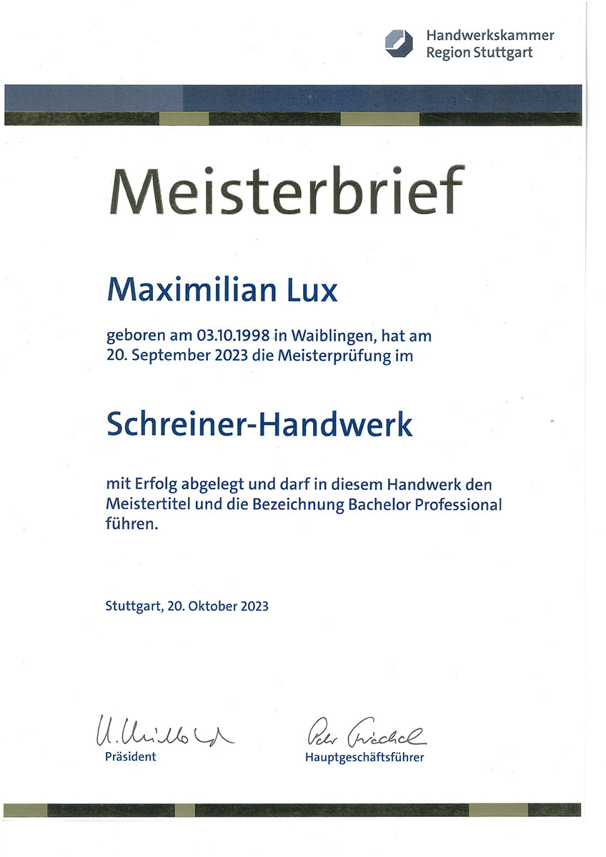 Team Meisterbrief ML